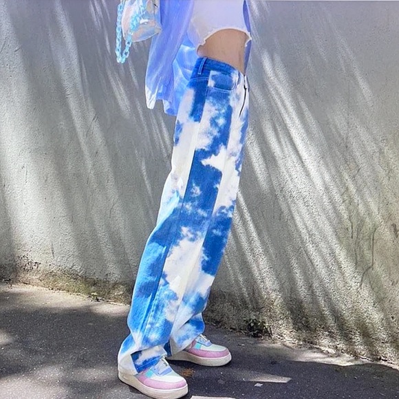 NWT Empty Soda Sky High Sly High Waisted Pants - Picture 5 of 9